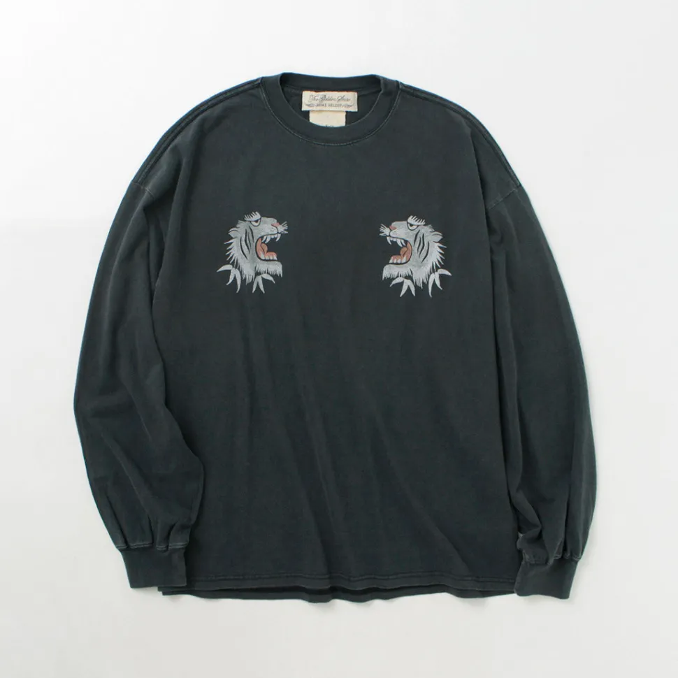 REMI RELIEF / Special Order HARD Special Processing 20 Jersey Long Sleeve T-Shirt (Tiger Pattern)