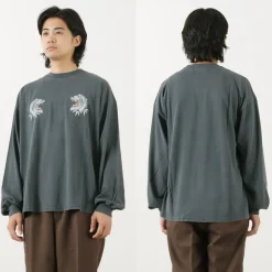 REMI RELIEF / Special Order HARD Special Processing 20 Jersey Long Sleeve T-Shirt (Tiger Pattern)