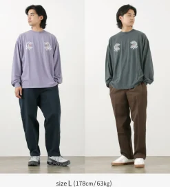 REMI RELIEF / Special Order HARD Special Processing 20 Jersey Long Sleeve T-Shirt (Tiger Pattern)