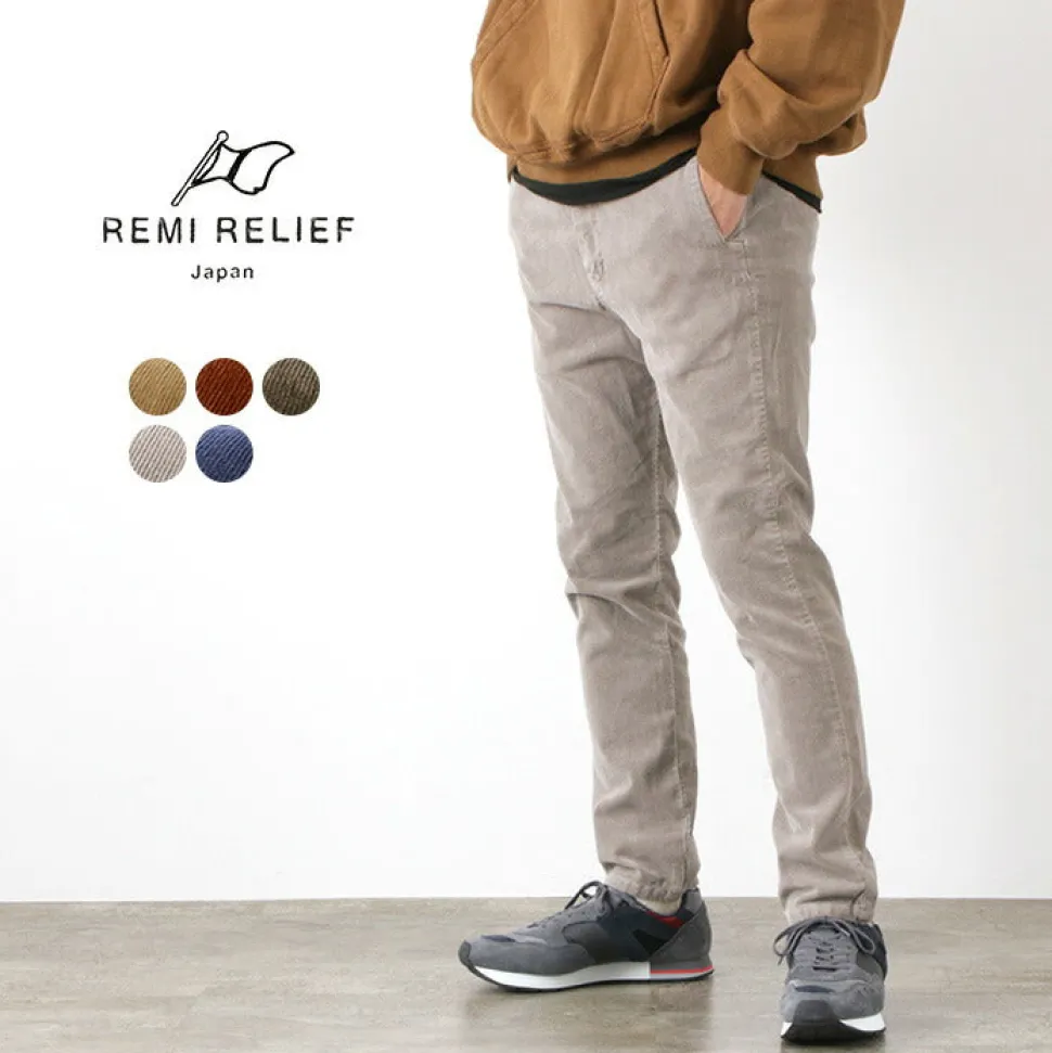 REMI RELIEF / Stretch Corduroy Easy Pants