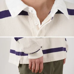 REMI RELIEF / Stripe Rugger Shirt