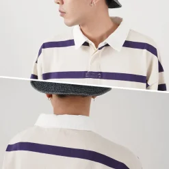 REMI RELIEF / Stripe Rugger Shirt