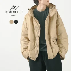 REMI RELIEF / Ultralight Nylon Outdoor Down Jacket