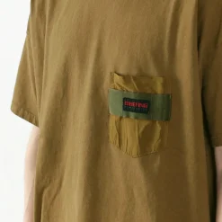 REMI RELIEF x BRIEFING / Collaboration jersey pocket T-shirt
