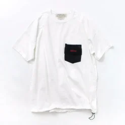 REMI RELIEF x BRIEFING / Collaboration jersey pocket T-shirt