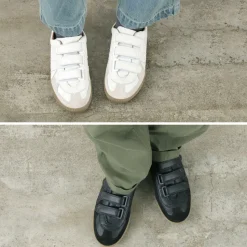 REPRODUCTION OF FOUND / German Military Trainers Velcro Sneakers