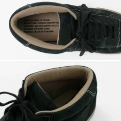 REPRODUCTION OF FOUND / German military trainers half cut shrink leather Sneaker