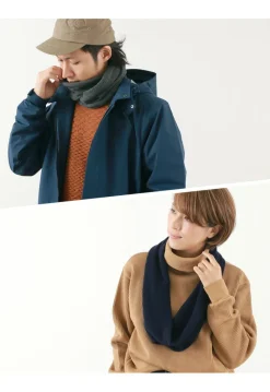 ROBERT MACKIE / Cashmere/merino wool snood