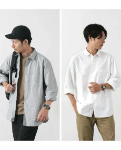 ROCOCO / American Ox Wide Shirt Regular Collar