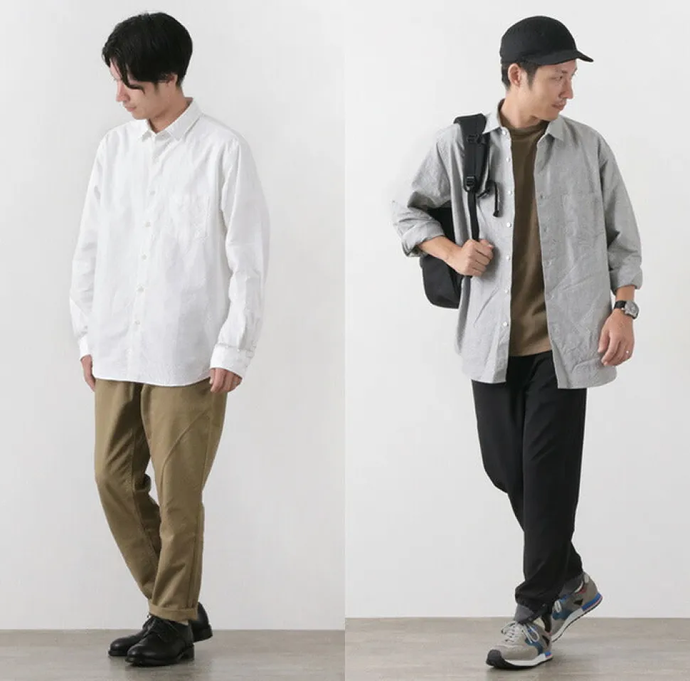 ROCOCO / American Ox Wide Shirt Regular Collar