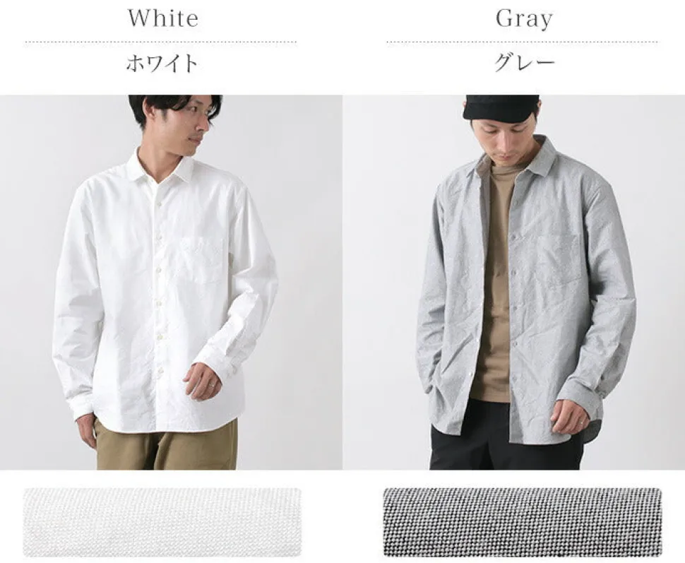 ROCOCO / American Ox Wide Shirt Regular Collar