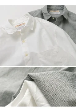 ROCOCO / American Ox Wide Shirt Regular Collar