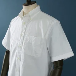 ROCOCO / American Oxford S/S Classic Button Down Shirt