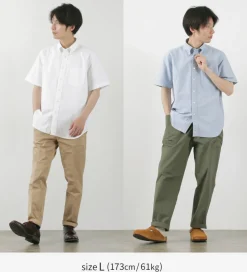 ROCOCO / American Oxford S/S Classic Button Down Shirt