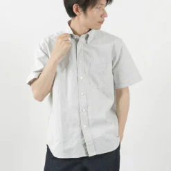 ROCOCO / American Oxford S/S Classic Button Down Shirt