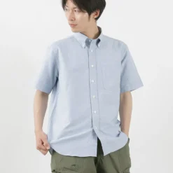 ROCOCO / American Oxford S/S Classic Button Down Shirt