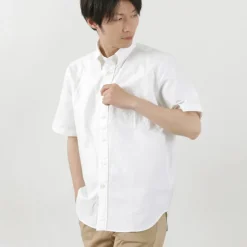 ROCOCO / American Oxford S/S Classic Button Down Shirt