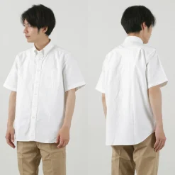 ROCOCO / American Oxford S/S Classic Button Down Shirt