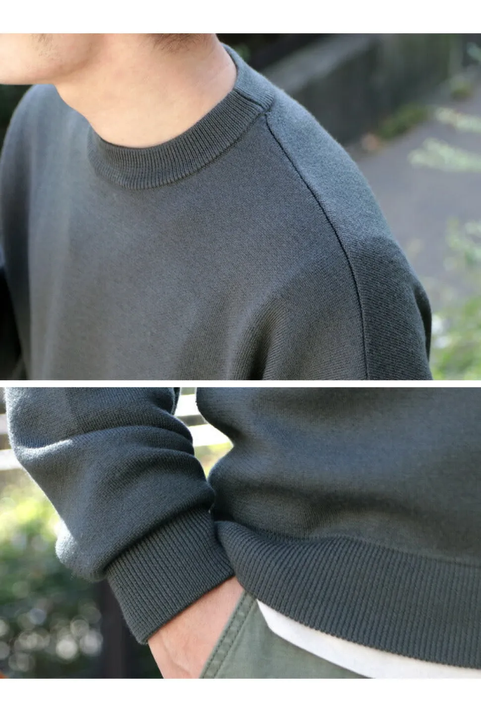 ROCOCO / Extra Fine Merino 25oz Heavyweight Crew