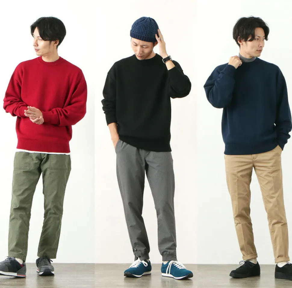 ROCOCO / Extra Fine Merino 25oz Heavyweight Crew