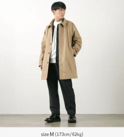 ROCOCO / High Density fabric Balmacaan Coat