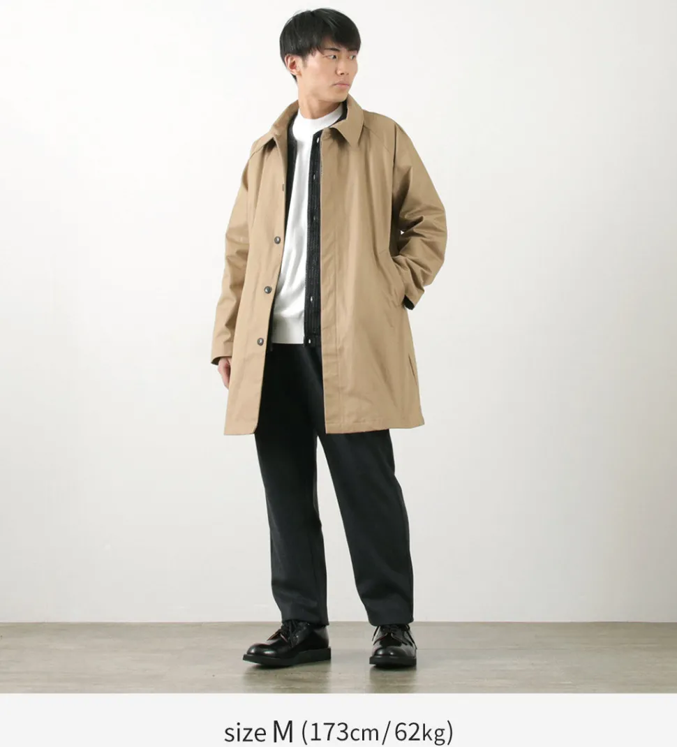 ROCOCO / High Density fabric Balmacaan Coat