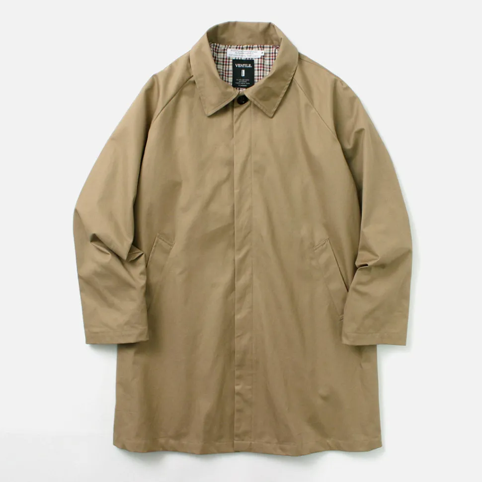 ROCOCO / High Density fabric Balmacaan Coat