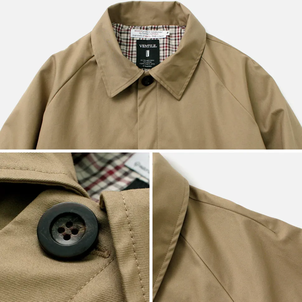 ROCOCO / High Density fabric Balmacaan Coat