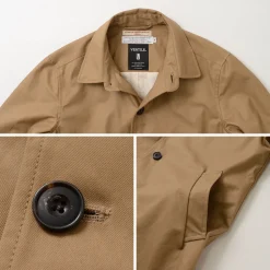 ROCOCO / High-Density Short Ball Collar Coat