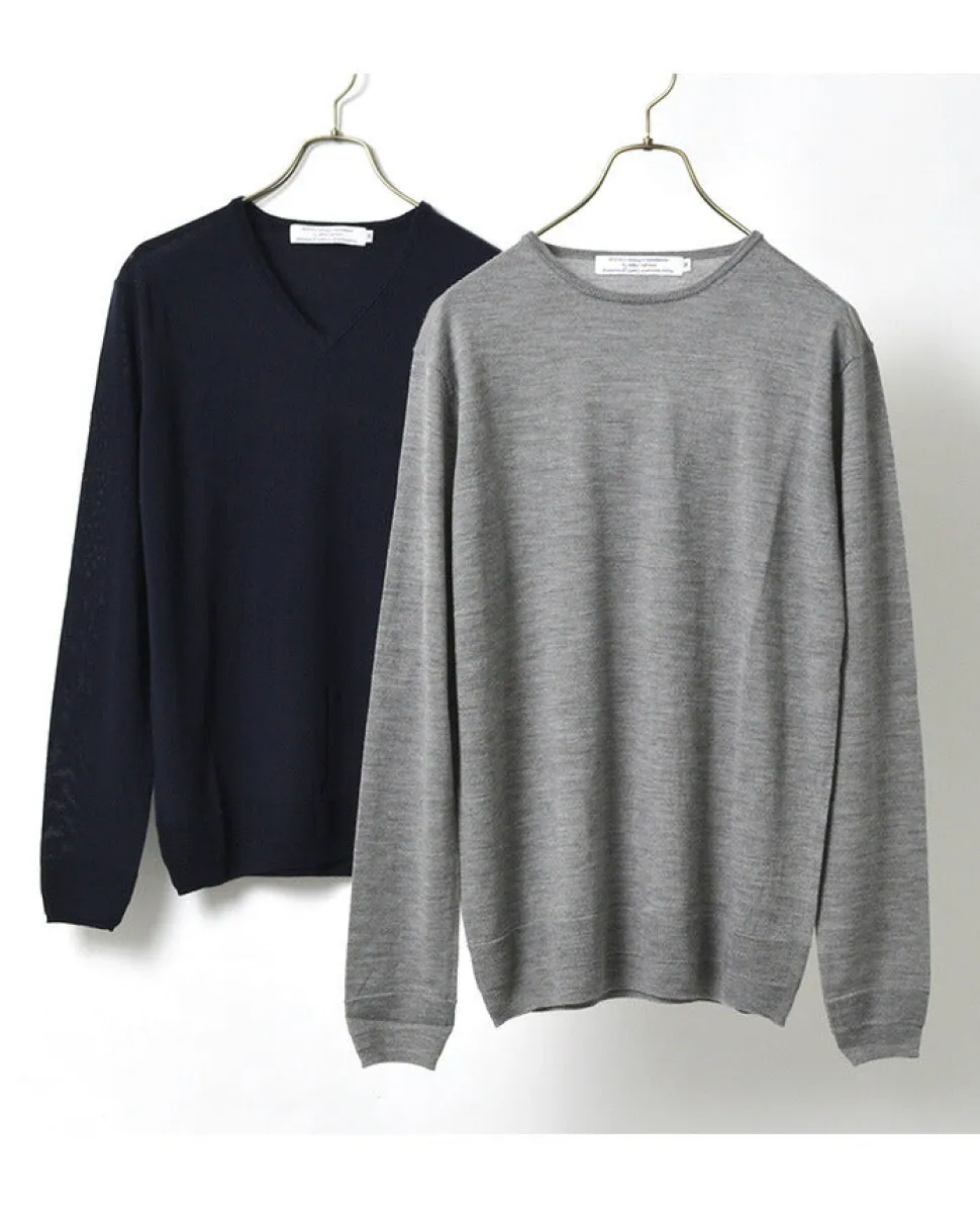 ROCOCO / Italian Extra Fine Merino Wool 14GG High Gauge Knits