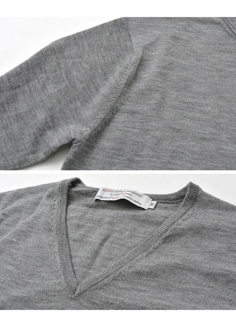 ROCOCO / Italian Extra Fine Merino Wool 14GG High Gauge Knits