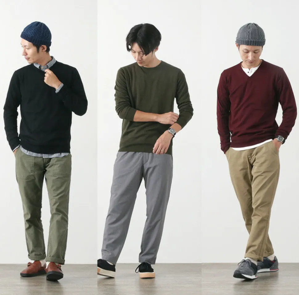 ROCOCO / Italian Extra Fine Merino Wool 14GG High Gauge Knits