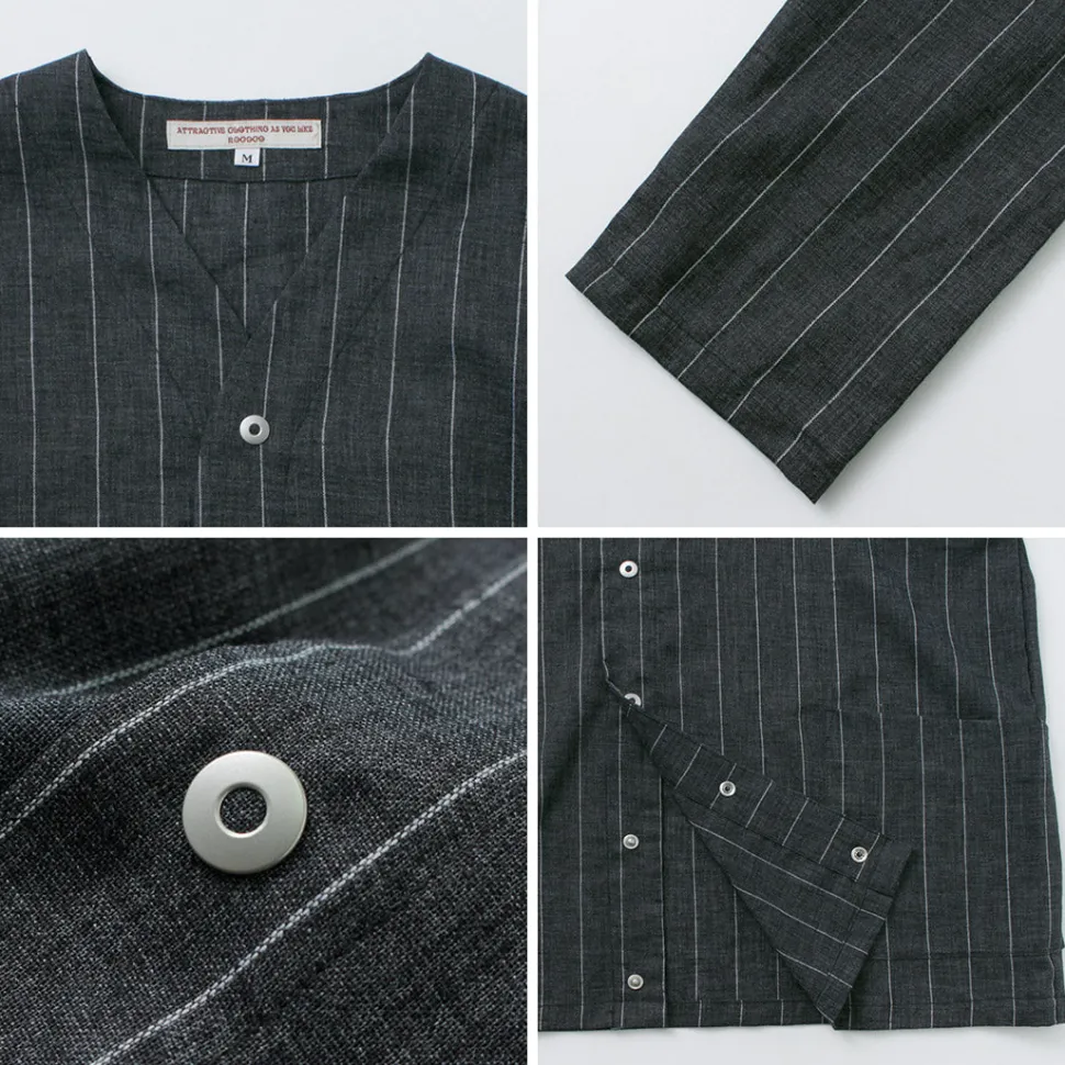 ROCOCO / Linen cardigan