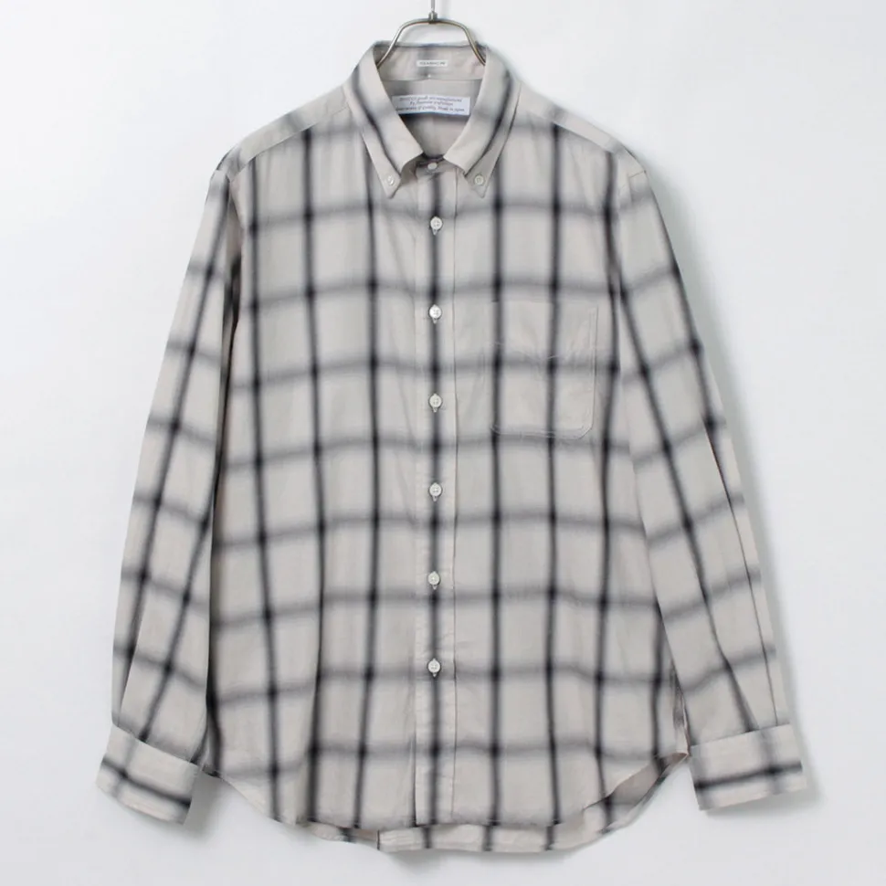 ROCOCO / Ombre Check Button Down Shirt Classic Fit