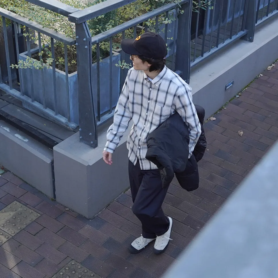 ROCOCO / Ombre Check Button Down Shirt Classic Fit