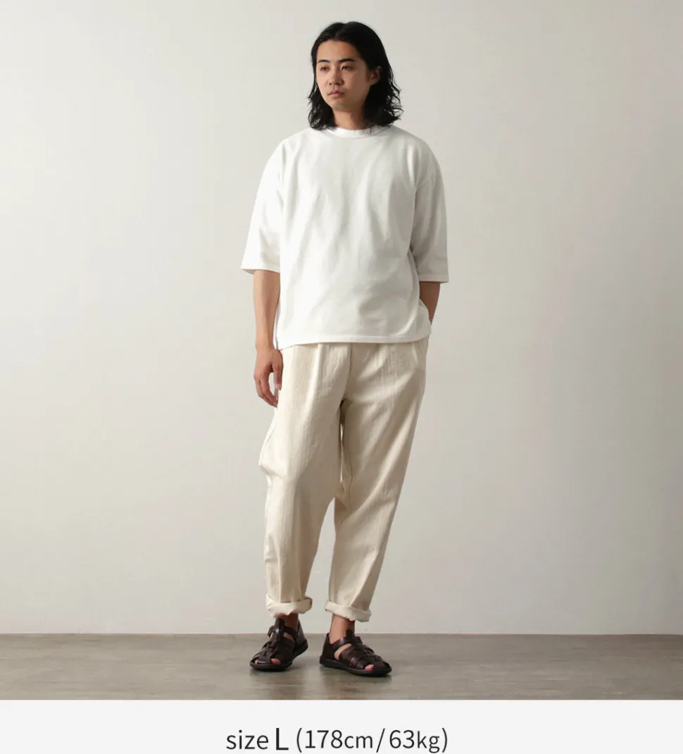 ROCOCO / Pique 3/4 Sleeve T-Shirt