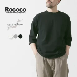 ROCOCO / Pique 3/4 Sleeve T-Shirt