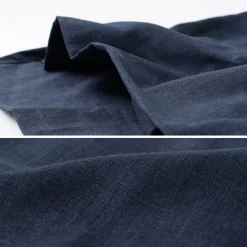 ROCOCO / Polylammy Coolmax stretch collarless shirt cardigan