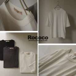 ROCOCO / Premium Fraise Half Sleeve T-Shirt