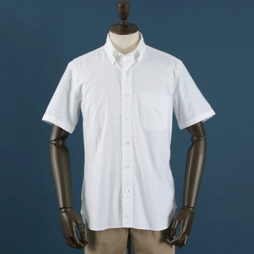 ROCOCO / Premium Oxford Short Sleeve Button Down Shirt