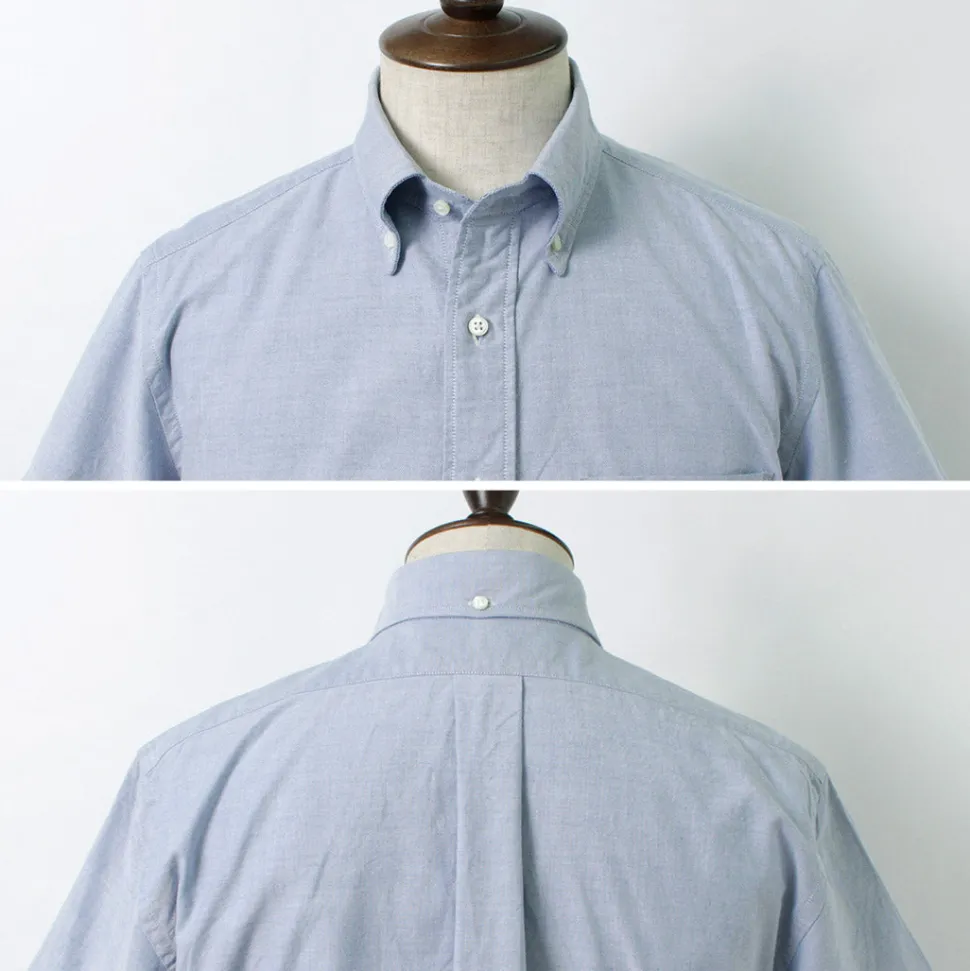 ROCOCO / Premium Oxford Short Sleeve Button Down Shirt