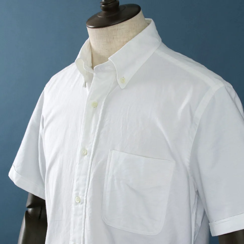 ROCOCO / Premium Oxford Short Sleeve Button Down Shirt