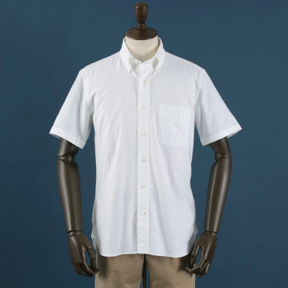 ROCOCO / Premium Oxford Short Sleeve Button Down Shirt