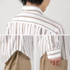 ROCOCO / Random Stripe Button Down Shirt Classic Fit