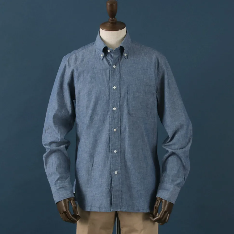 ROCOCO / Selvage Chambray Button Down Shirt