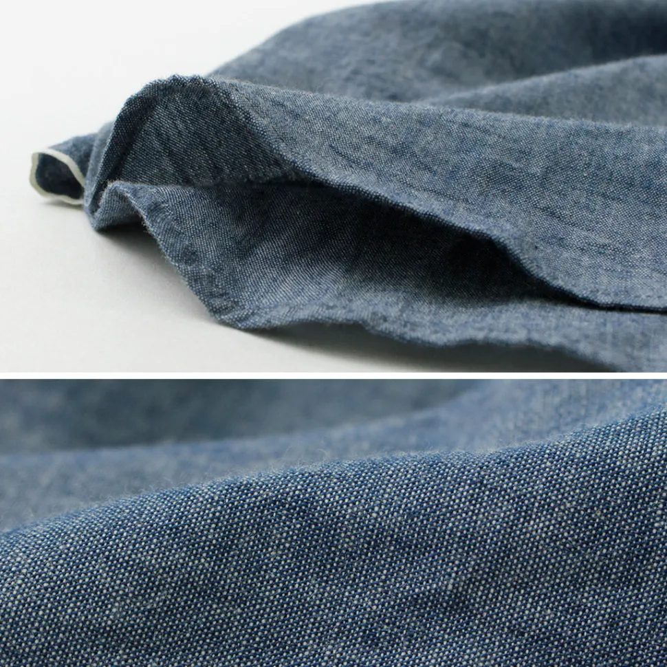 ROCOCO / Selvage Chambray Button Down Shirt