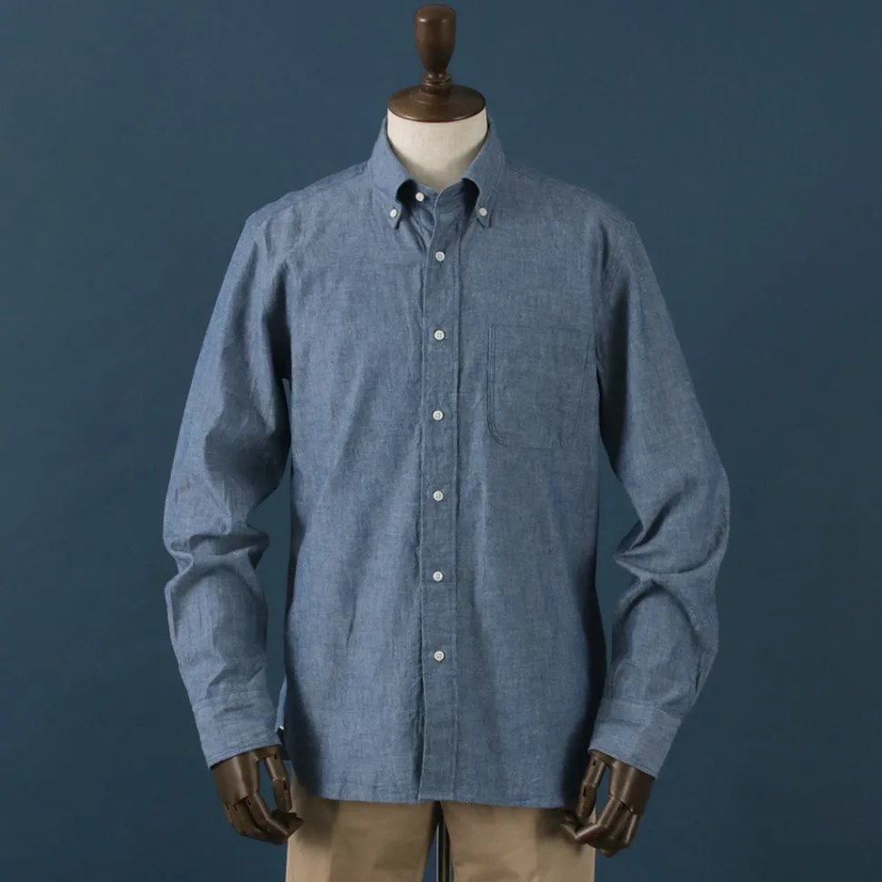 ROCOCO / Selvage Chambray Button Down Shirt