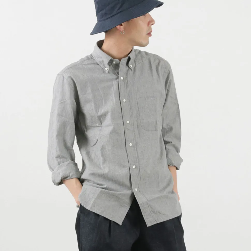 ROCOCO / Selvage Chambray Button Down Shirt