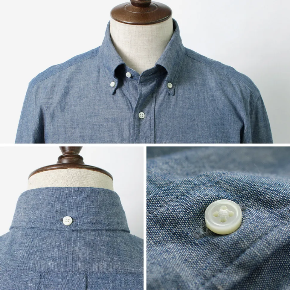 ROCOCO / Selvage Chambray Button Down Shirt