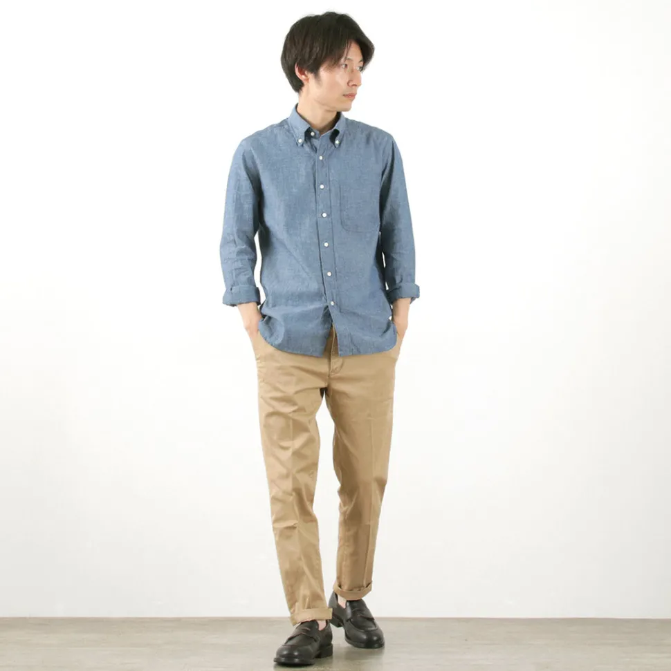 ROCOCO / Selvage Chambray Button Down Shirt